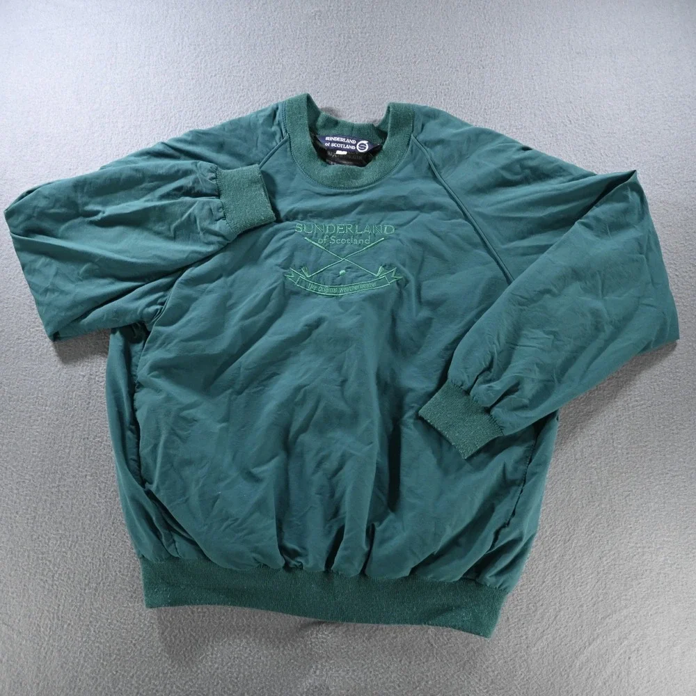 Sunderland of Scotland Womens Original Weatherbeater Windbreaker Small Green